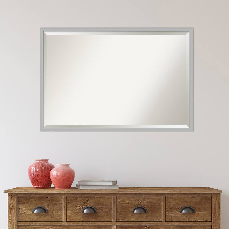 Beveled Bathroom Wall Mirror - Hera Frame