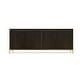 preview thumbnail 14 of 12, Clihome Furniture Wood 4-Door Accent Cabinet