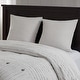 preview thumbnail 3 of 58, Madison Park Signature Essence Oversized Cotton Clipped Jacquard Comforter Set with Euro Shams and Throw Pillows
