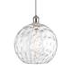 Option White and Polished Chrome / Clear Water Glass