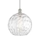 Option White and Polished Chrome / Clear Water Glass