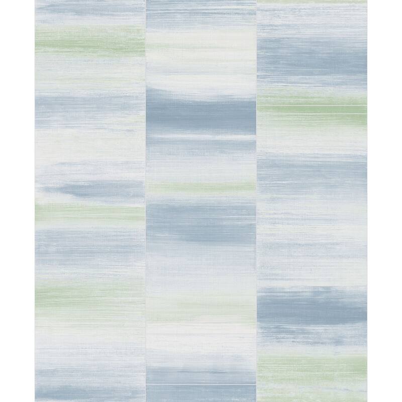 Galerie Wallcoverings Special FX Glitter Block Mylar on Non-woven Wallpaper Roll - 33-feet long x 21-inches wide - Blue