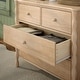 preview thumbnail 5 of 6, Max and Lily Jenny Turned Leg 4-Drawer Solid Wood Dresser