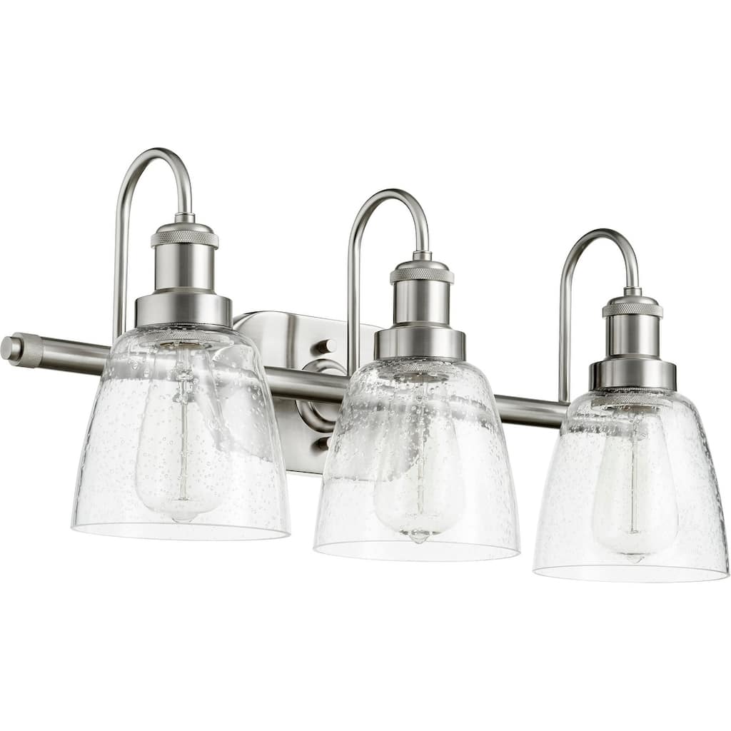 Quorum International 3 Light 22-1/2" Wide Bathroom Vanity Light