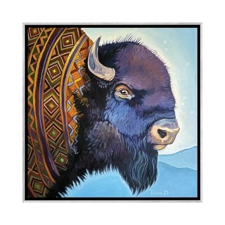 iCanvas "Colourful Yak" by Diana Titova Framed - Bed Bath & Beyond ...
