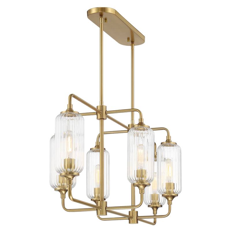Savoy House 1-3026-6 Holton 6 Light 42" Wide Linear Chandelier