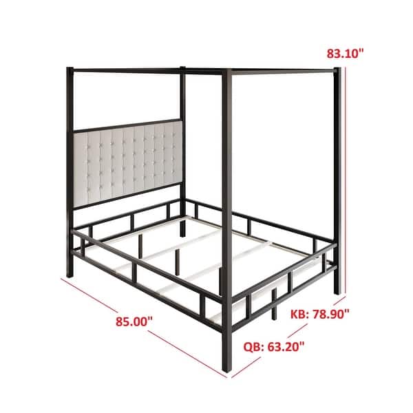 dimension image slide 1 of 2, Ledbury Panel Bed