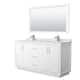 Option White / Brushed Nickel Hardware