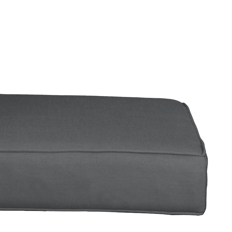 Sunbrella Fabric Outdoor Chair Seat Cushion Set