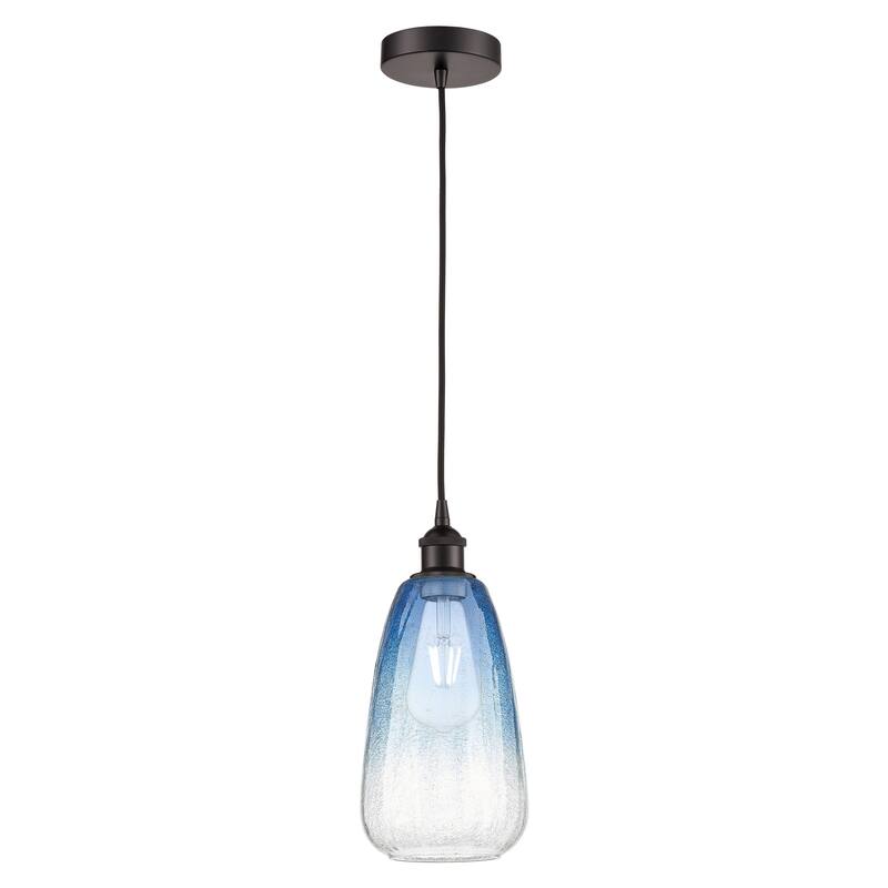 Innovations Lighting Endless Possibilities Edison - Brookhaven Almond - 1 Light 6" Cord Hung Mini Pendant