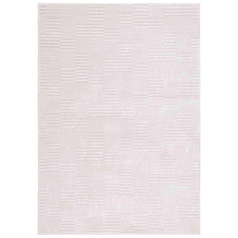 SAFAVIEH Continental Epaminonda Modern Rug - 6'7" Square - Ivory/Beige
