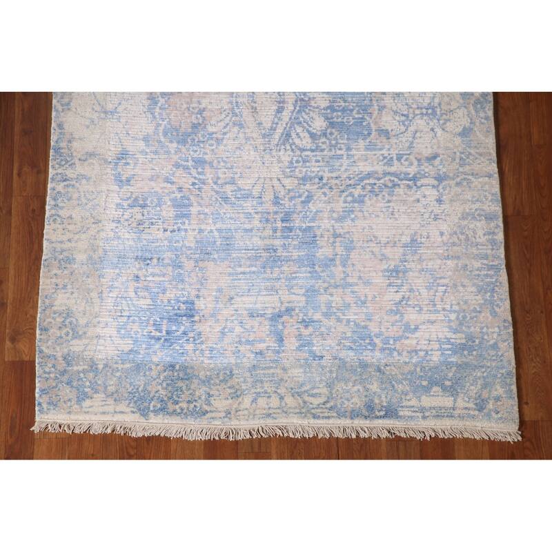 Abstract Modern Accent Rug Wool Carpet - 3'11"x 5'8"