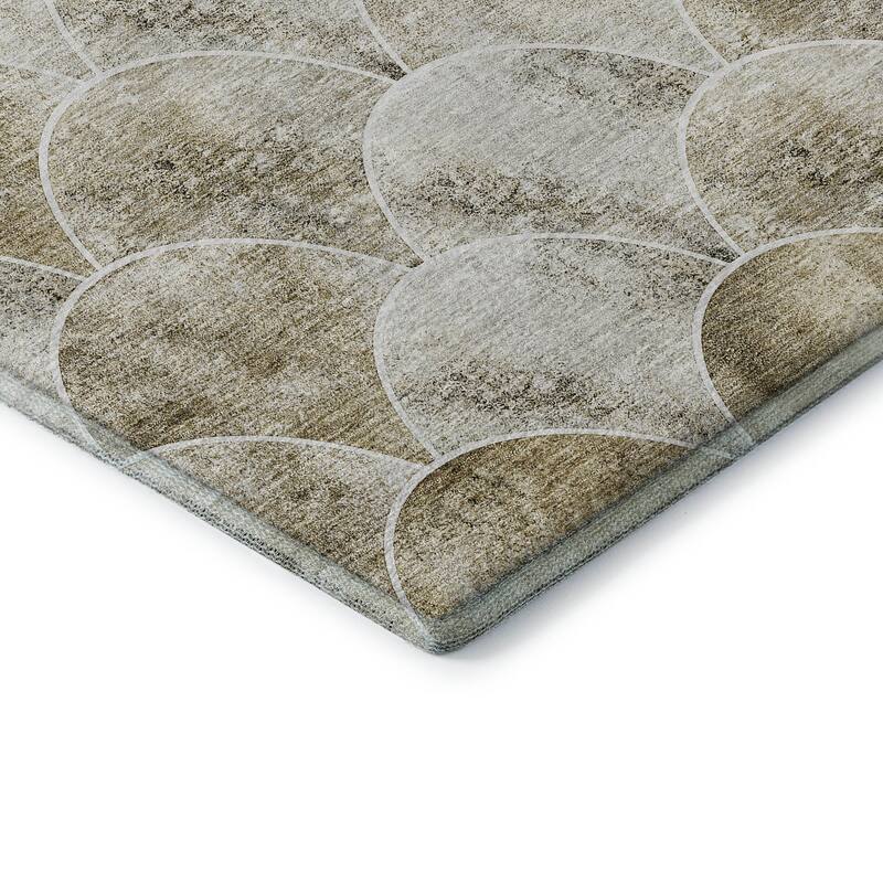 Premium Washable Super Soft Contemporary Geo Mayfield Rug