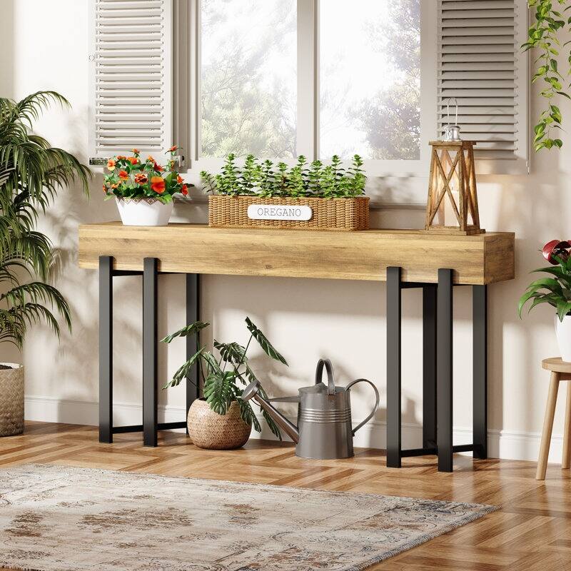 62.9 Inches Long Console Table Entryway Table for Living Room