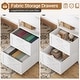 preview thumbnail 4 of 36, 67" L Gaming Shaped Desk Storage Shelves Power Outlet 2 Drawers