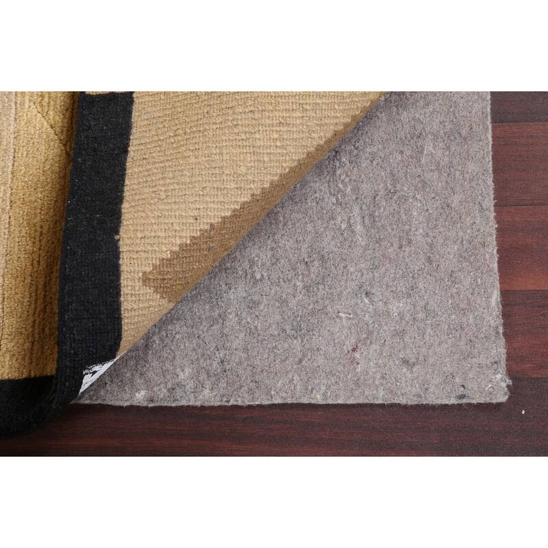 Vegetable Dye Geometric Nepalese Oriental Area Rug Wool Hand-knotted - 4'1" x 6'0"