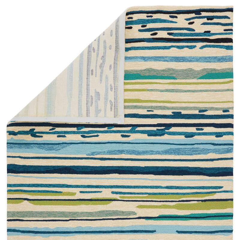 Sketchy Lines Indoor and Outdoor Abstract Area Rug