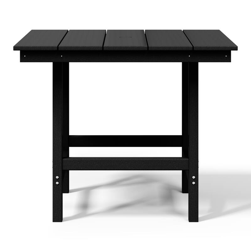 Polytrends Shoreside 36 Inch Square Patio Dining Table