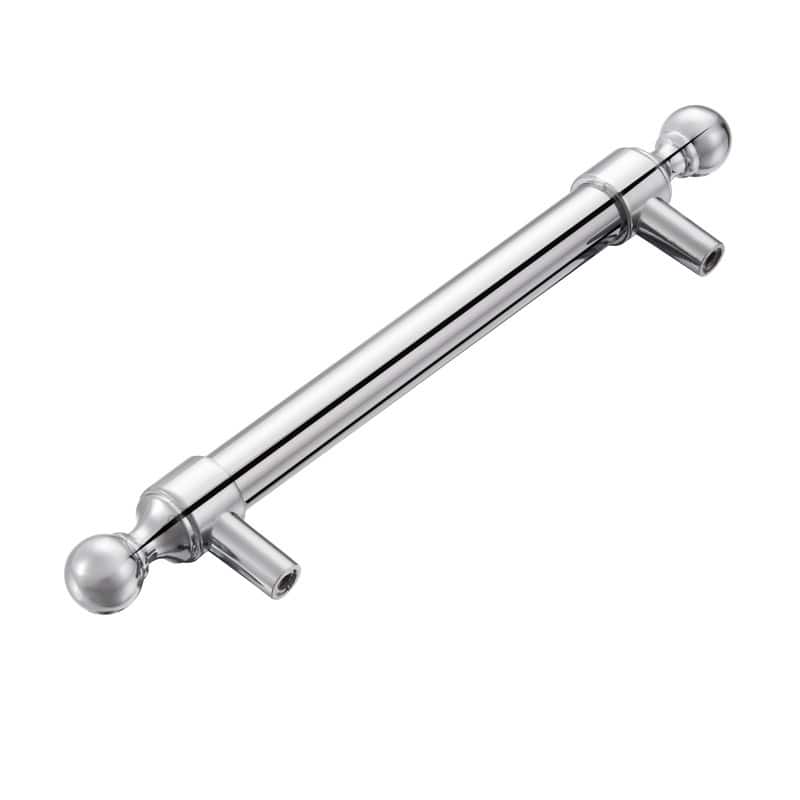 Utopia Alley Vaduz Pull Handle - Polished Chrome Cabinet Drop Pull Handles, 5.0" Center to Center