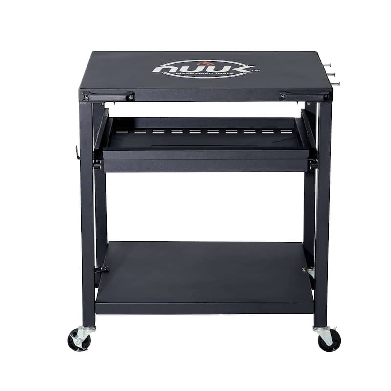 NUUK 30" Steel Pizza Oven Table and Prep Station