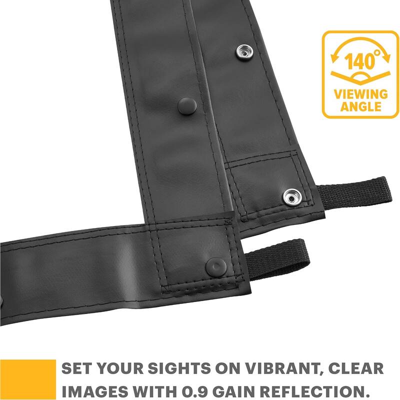 KODAK Replacement Dual Projector Screen, Fast Fold Front & Rear Backdrop