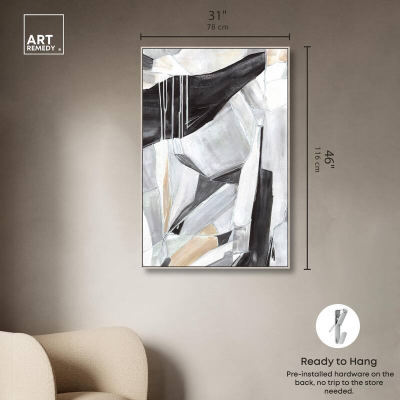 A Lonely Walk Canvas by Art Remedy