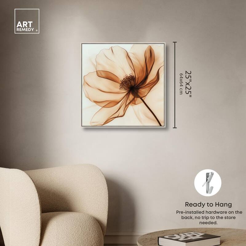Fragile Elegance II Canvas by Art Remedy