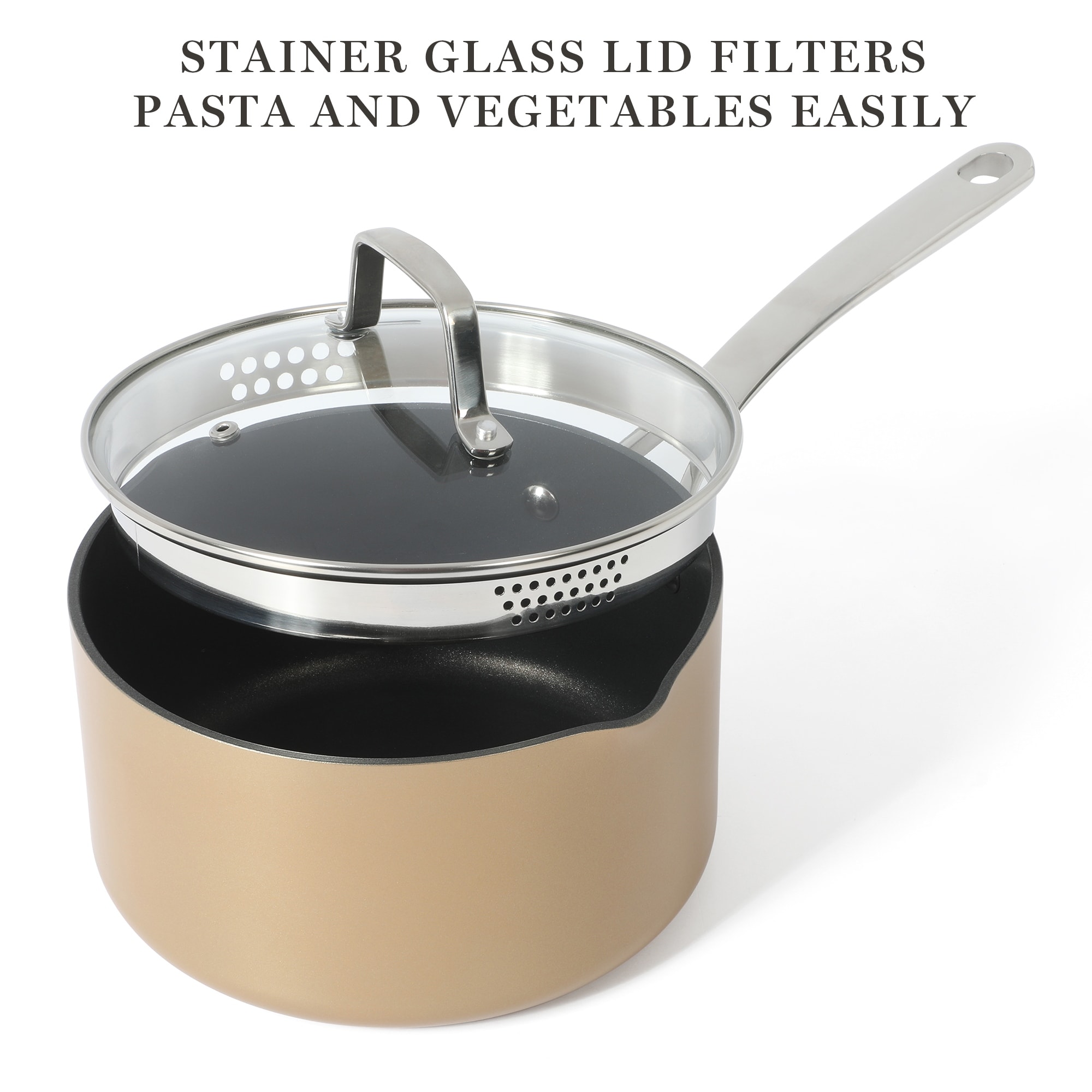 Martha Stewart 12 Piece Hard-Anodized Aluminum Cookware Set, image size:2000x2000