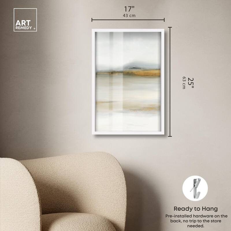 Misty Expanse II Shadowbox by Art Remedy