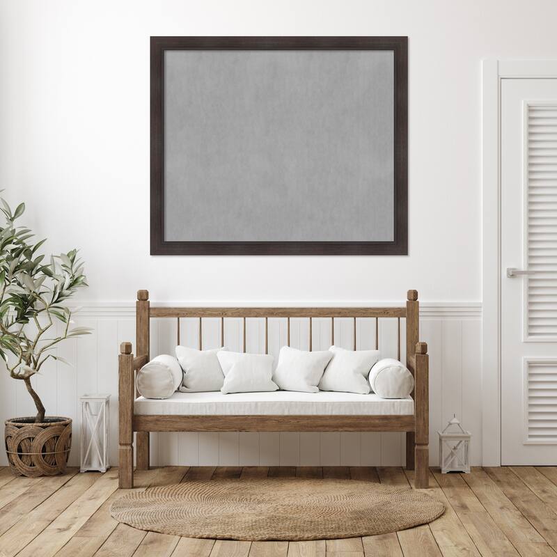 Amanti Art Sloped Black Framed