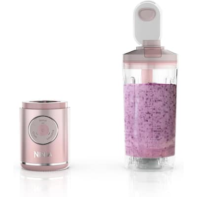 Ninja BC251PK Blast Max Cordless Blender, 22oz, Pink - Certified Refurbished