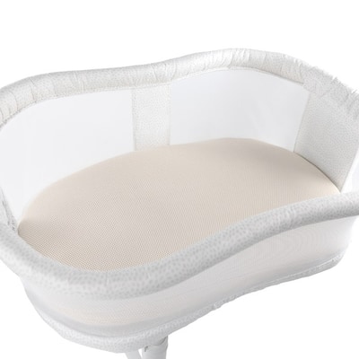 Naturepedic Organic Waterproof + Breathable Bassinet Mattress for Halo Bassinets