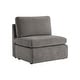 preview thumbnail 174 of 179, Mia Oversized Modular Sectional Fabric Sofa Grey-Armless only