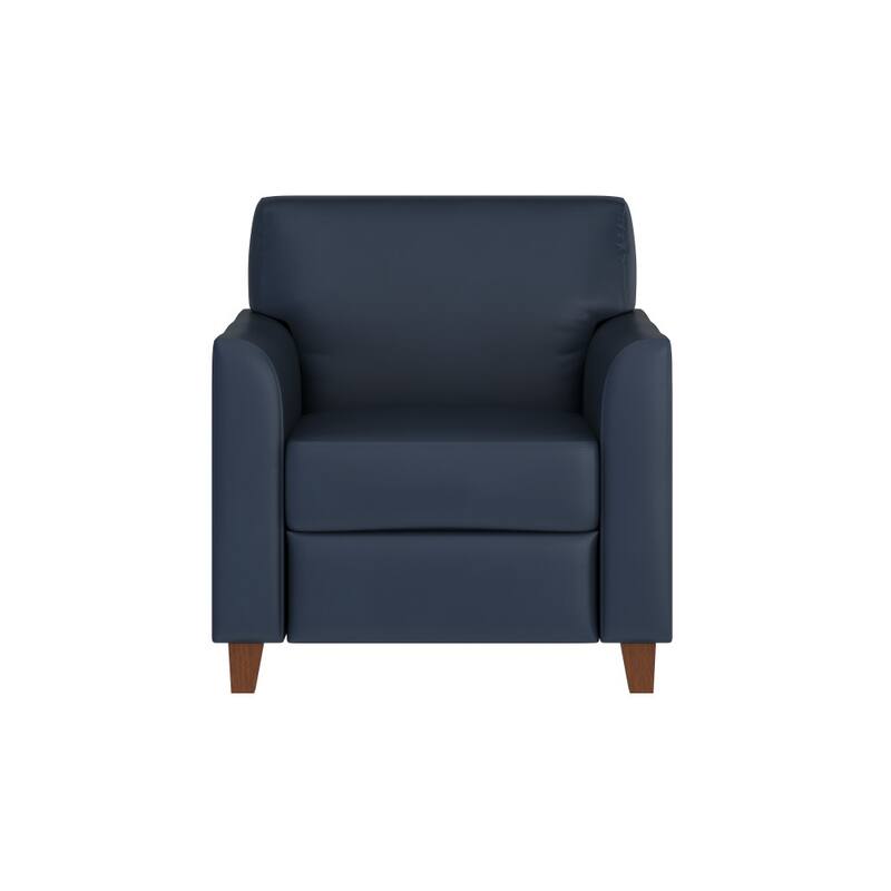LeatherSoft Chair with Clean Line Stitched Frame - 30.5"W x 29"D x 31.5"H