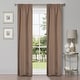 preview thumbnail 87 of 168, Superior Linen Washable Room Darkening Curtains, Set of 2 Panels