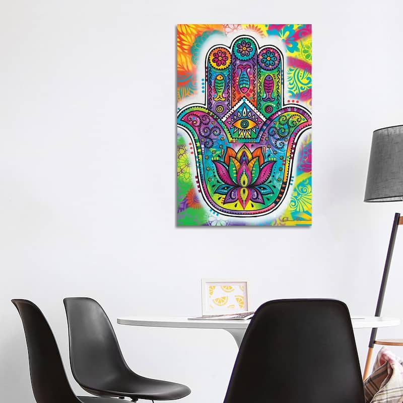 iCanvas "Hamsa II" by Dean Russo Canvas Print - 40x26x1.5
