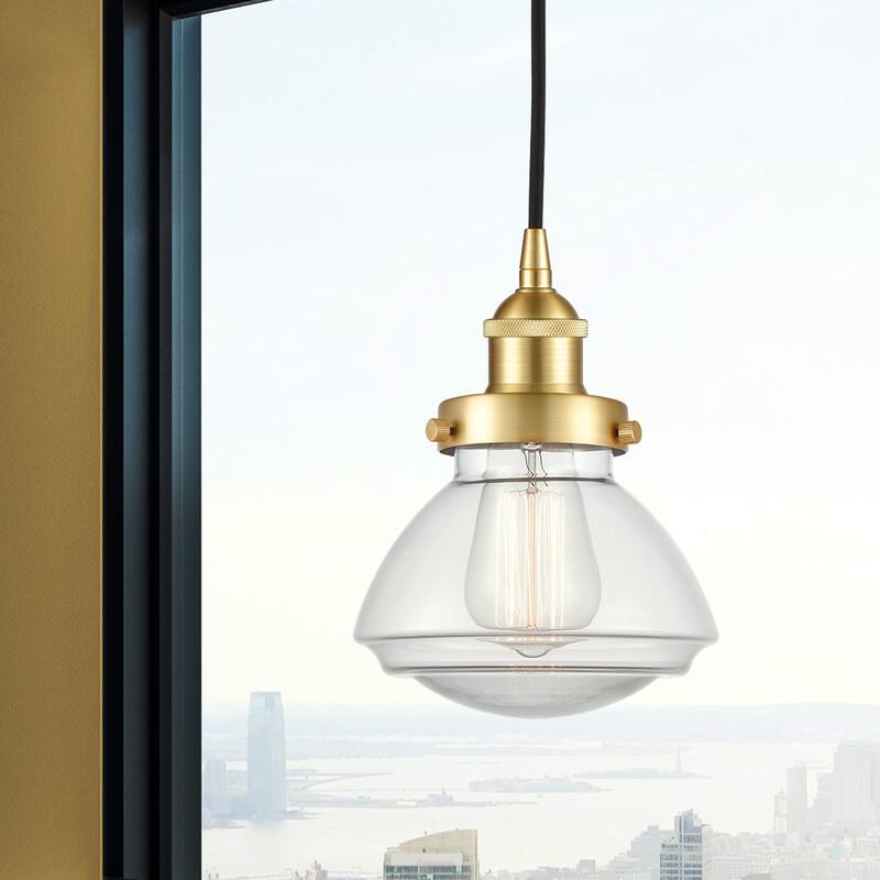Innovations Lighting 616-1PH-9-7 Olean Pendant Olean 7" Wide Mini