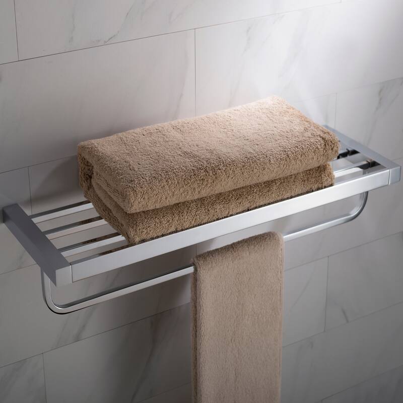 Kraus Stelios 24" Brass Towel Rack