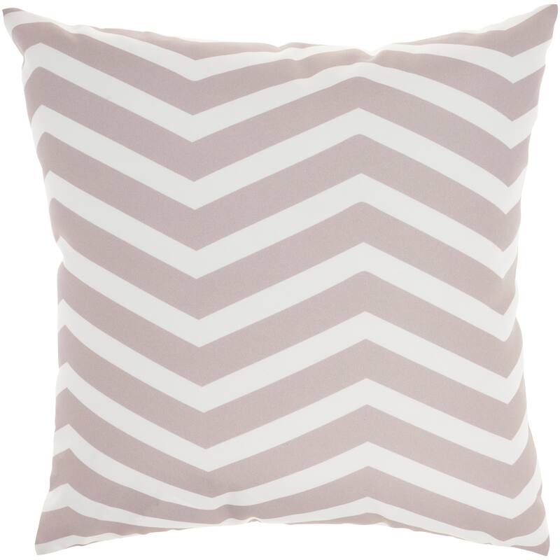 Mina Victory Aloha Tropical Floral Indoor Outdoor Throw Pillow