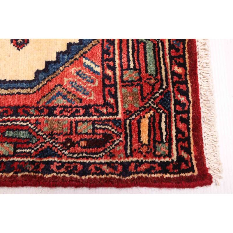 ECARPETGALLERY Hand-knotted Konya Anatolian Cream Wool Rug - 2'6 x 9'7