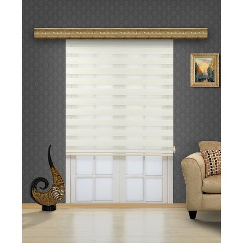 A&O Zebra Roller Blinds Dual Layer Shades Day and Night