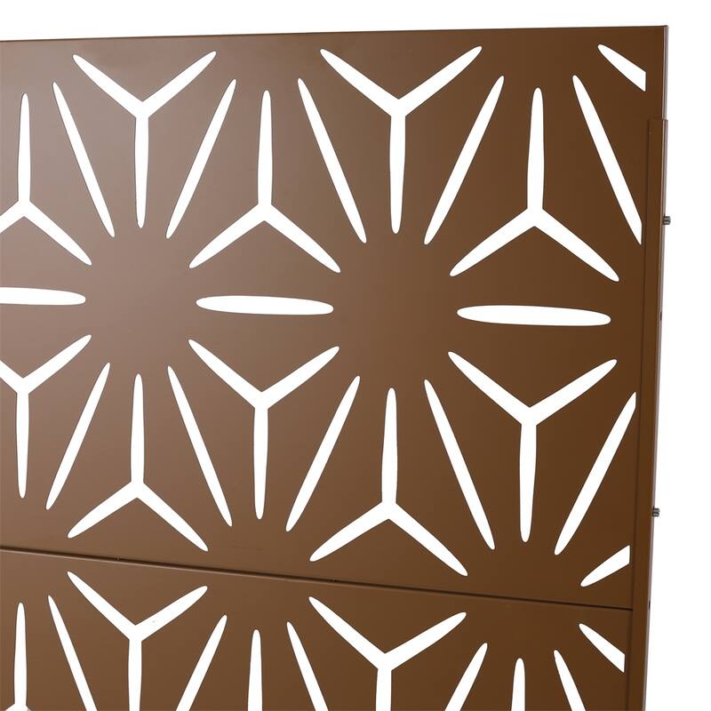 Outdoor & Indoor Freestanding Decorative Privacy Screen Privacy Screen