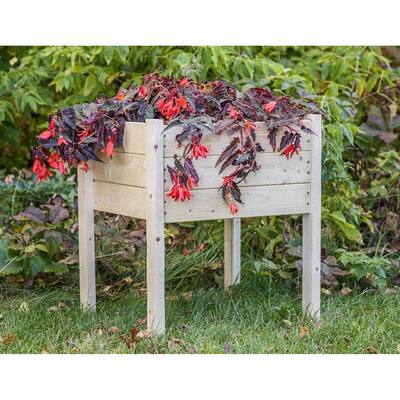 Zylina Raised Garden Planter Collection - Corner Planter Small - 22 x 22 x 26