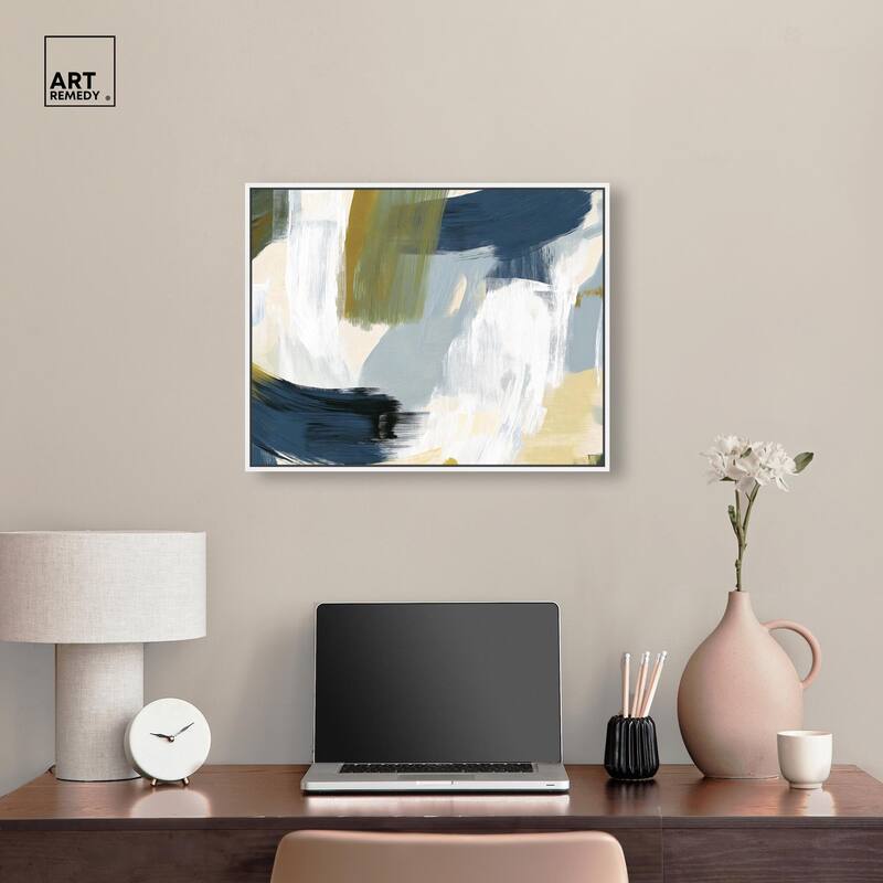 Moss Layers II Canvas by Art Remedy