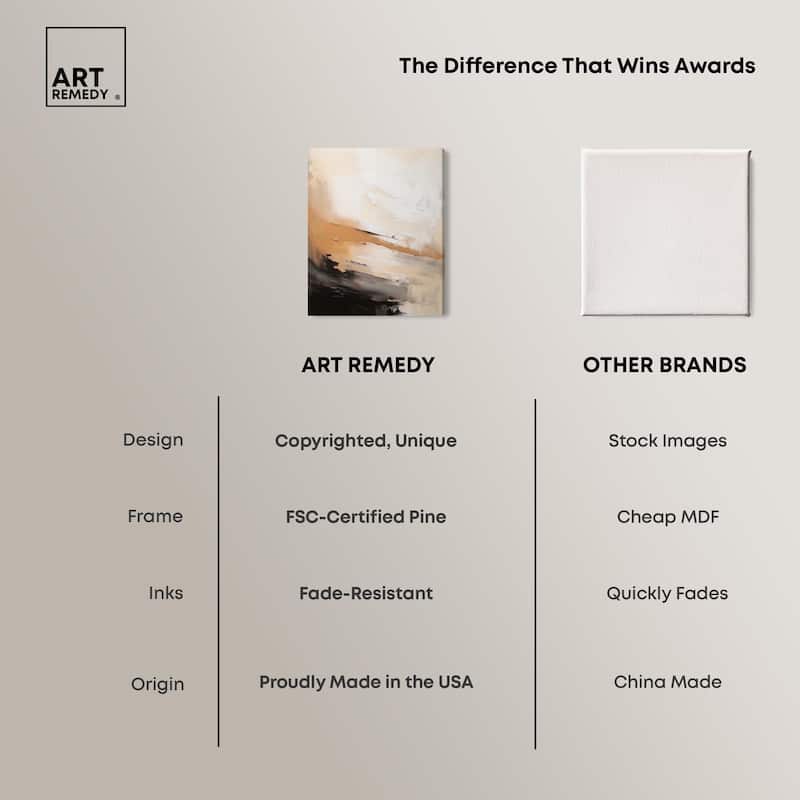 Baked Clay III Canvas by Art Remedy, Gallery Wrapped