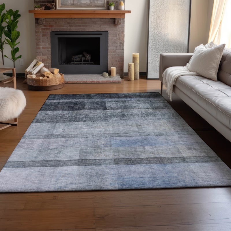 Premium Washable Super Soft Contemporary Ombre Mayfield Rug