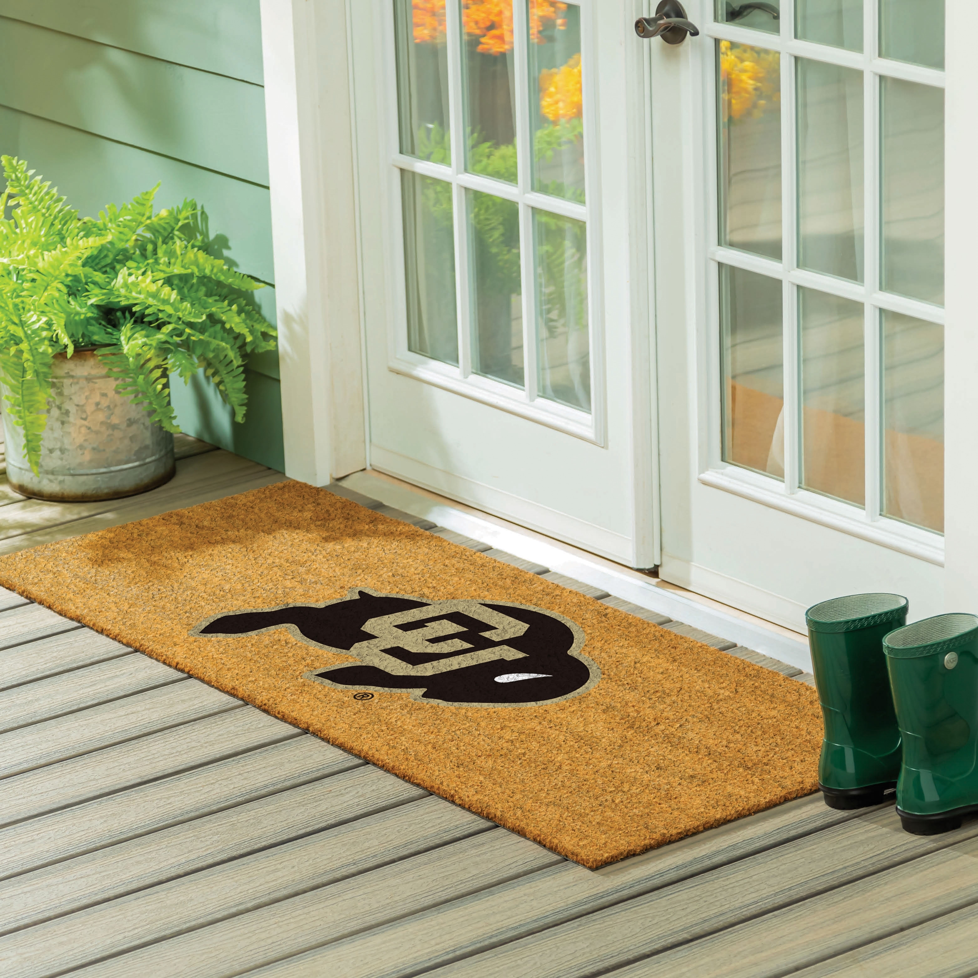 University of Colorado Full Color Indoor/Outdoor Coir Mat