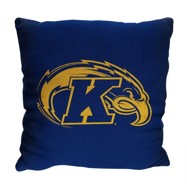 NCAA Kent State Golden Flashes Invert 20 Inch Pillow - Bed Bath