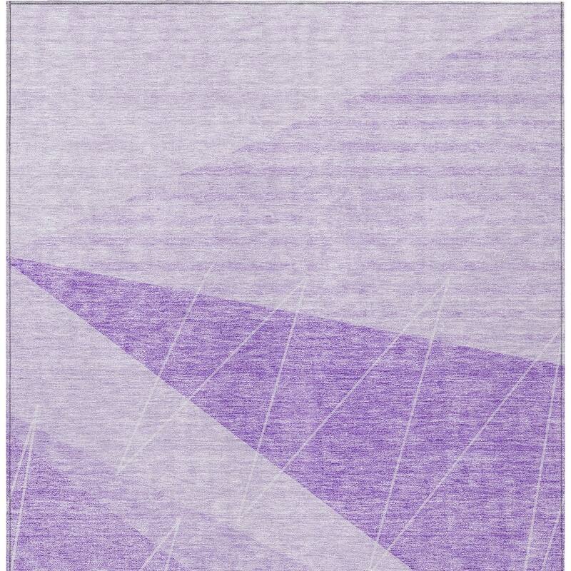 HomeRoots Geometric Transitional Rectangle Outdoor Rug