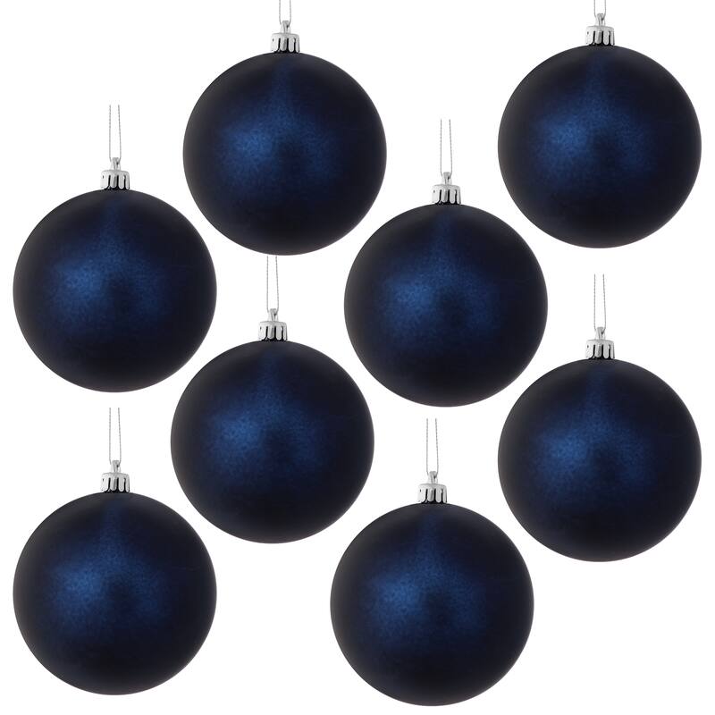 100 MM Shatterproof Plastic Matt Ball Set of 2